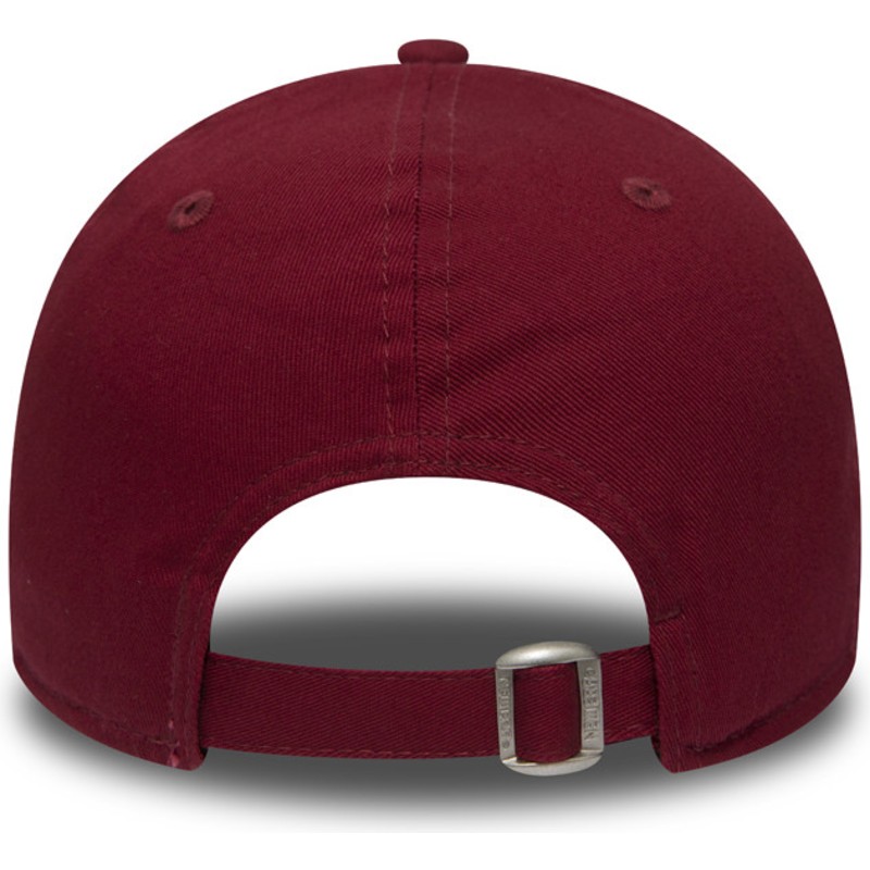 new-era-curved-brim-9forty-essential-new-york-yankees-mlb-cardinal-adjustable-cap-rot