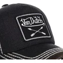cappelli-curva-nero-cinghia-regolabile-di-von-dutch