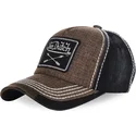 cappello-curvo-marrone-regolabile-arrow02-di-von-dutch