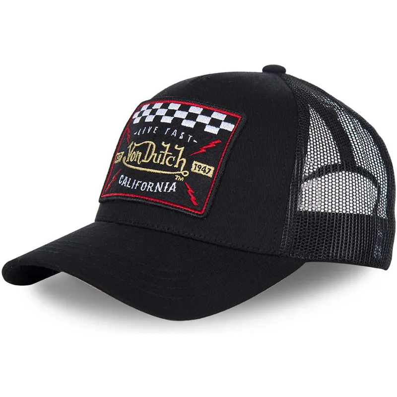 cappelli-curva-nero-snapback-di-von-dutch