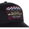 cappellino-curvo-nero-regolabile-blacky4-di-von-dutch