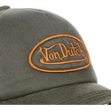 cappello-verde-regolabile-con-visiera-curva-bob03-di-von-dutch
