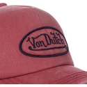 cappello-curvo-rosso-regolabile-bob04-di-von-dutch