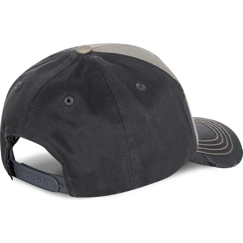 cappelli-curva-grigio-cinghia-regolabile-di-von-dutch