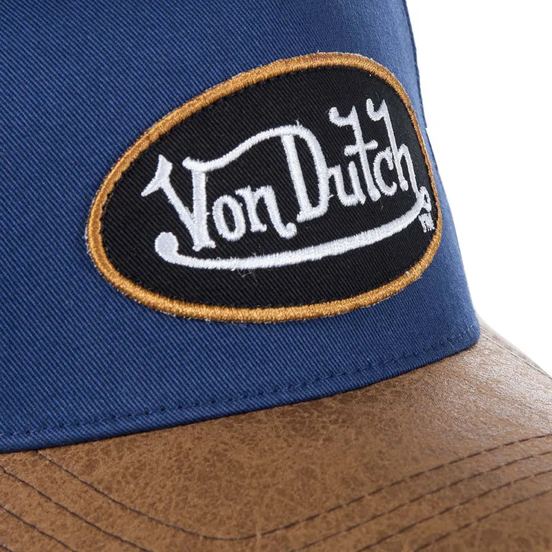 cappelli-curva-blu-cinghia-regolabile-di-von-dutch