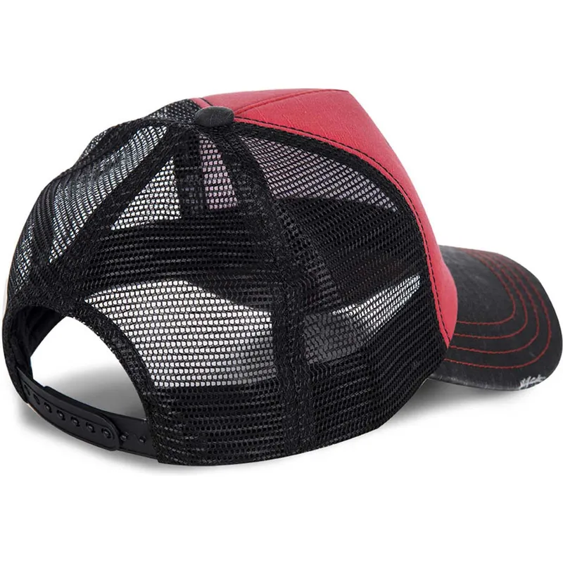 cappelli-curva-rosso-cinghia-regolabile-di-von-dutch