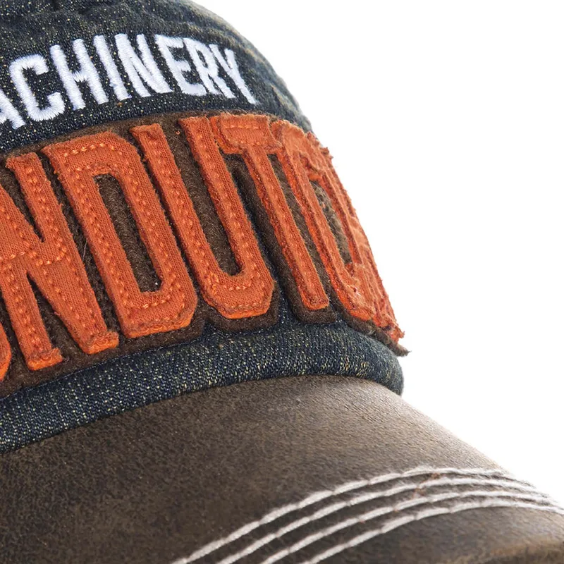 cappelli-curva-blu-cinghia-regolabile-di-von-dutch