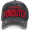 cappellino-curvo-blu-effetto-jeans-regolabile-donald03-di-von-dutch