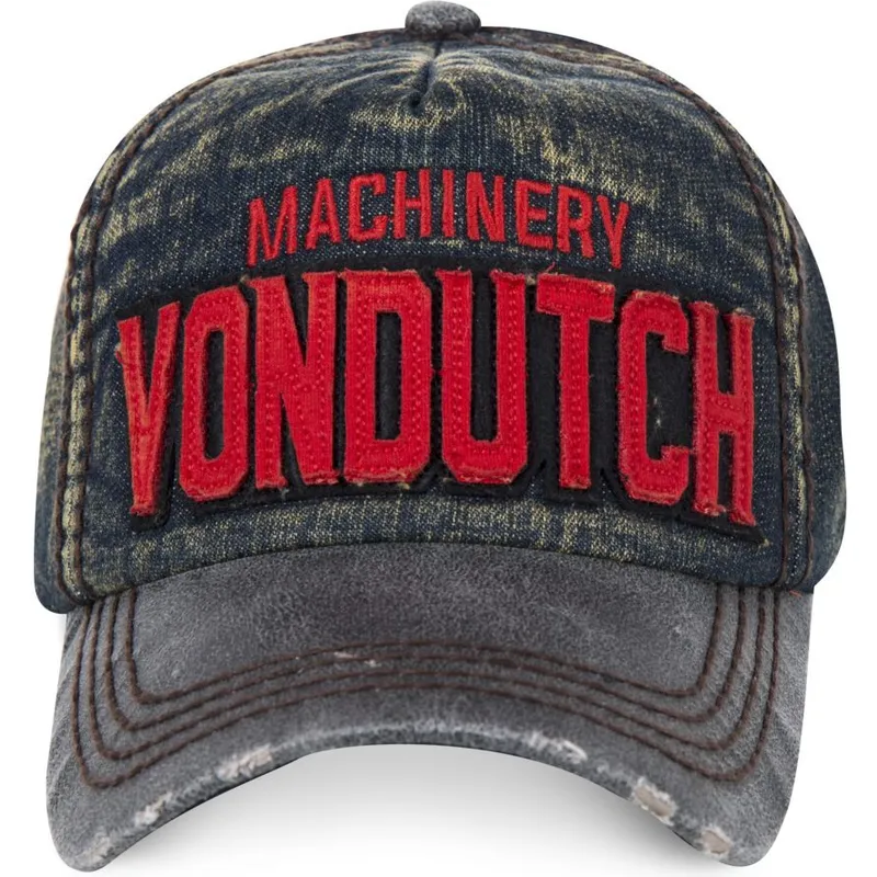 cappelli-curva-blu-cinghia-regolabile-di-von-dutch