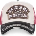 cappellino-curvo-bianco-rosso-e-nero-regolabile-dylan01-di-von-dutch