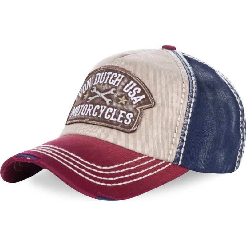 von-dutch-curved-brim-dylan02-adjustable-cap-weiss