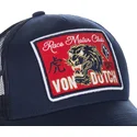 trucker-kasket-marinebla-famous2-fra-von-dutch