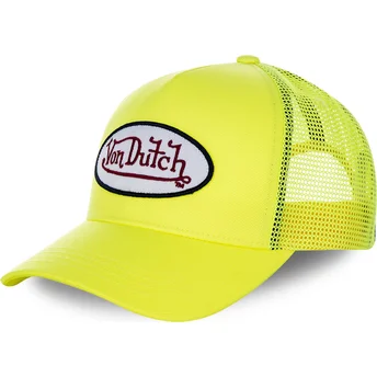 Czapka trucker żółta FRESH05 Von Dutch