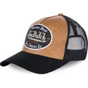 gorra-trucker-marron-y-negra-grl-de-von-dutch