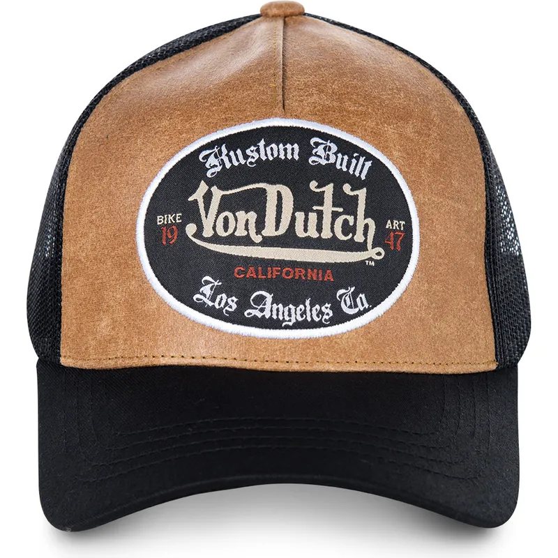 trucker-cap-braun-und-schwarz-grl-von-von-dutch