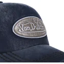 cappelli-curva-blu-marino-cinghia-regolabile-di-von-dutch