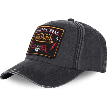 cappello-curvo-grigio-regolabile-jack11-di-von-dutch