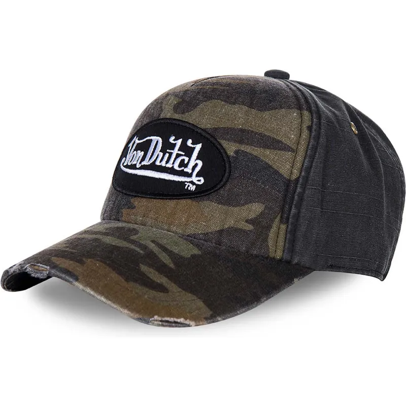 cappelli-curva-mimetizzazione-cinghia-regolabile-di-von-dutch