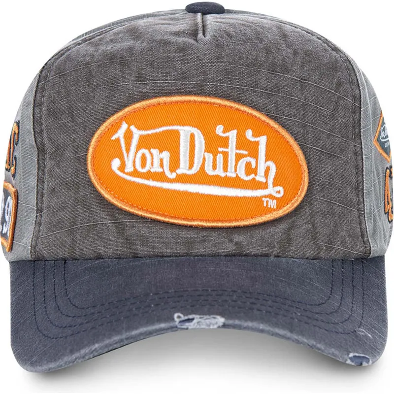 graue-verstellbare-curved-cap-jackgm-von-von-dutch
