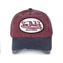 cappello-curvo-rosso-e-blu-regolabile-jackrb-di-von-dutch
