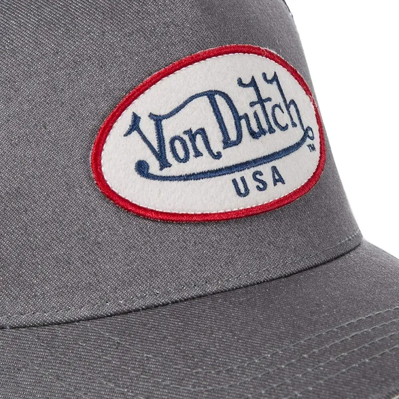 cappelli-curva-grigio-snapback-di-von-dutch cappelli-curva-grigio-snapback-di-von-dutch