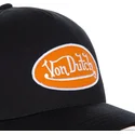 cappelli-curva-nero-cinghia-regolabile-di-von-dutch