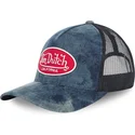 cappellino-curvo-blu-effetto-jeans-regolabile-mc92-di-von-dutch