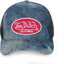 cappellino-curvo-blu-effetto-jeans-regolabile-mc92-di-von-dutch