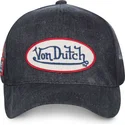 cappelli-curva-blu-marino-cinghia-regolabile-di-von-dutch