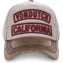 cappelli-curva-beige-cinghia-regolabile-di-von-dutch