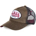 cappelli-curva-marrone-snapback-di-von-dutch