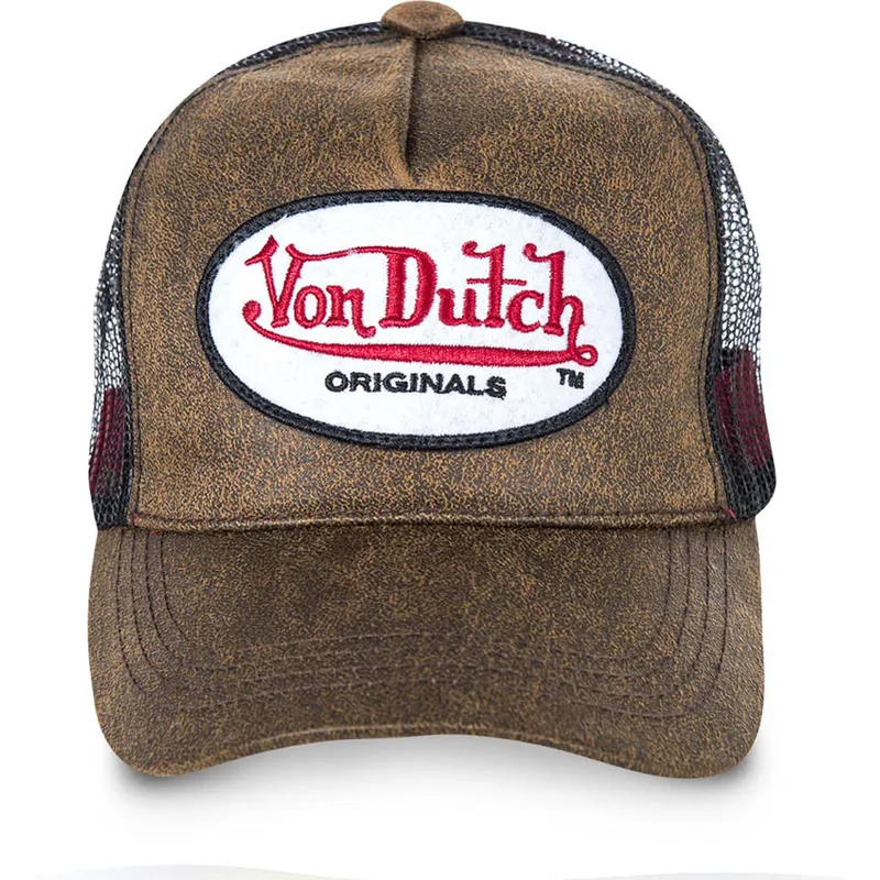 cappelli-curva-marrone-snapback-di-von-dutch
