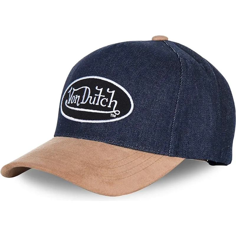 cappelli-curva-blu-marino-cinghia-regolabile-di-von-dutch