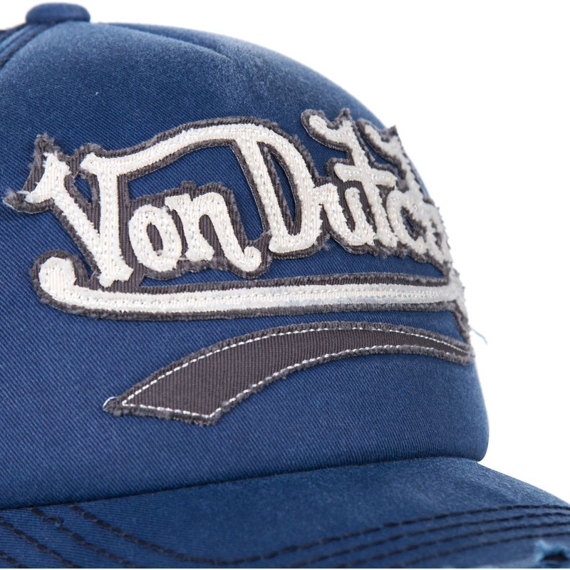 von-dutch-curved-brim-signa02-adjustable-cap-blau