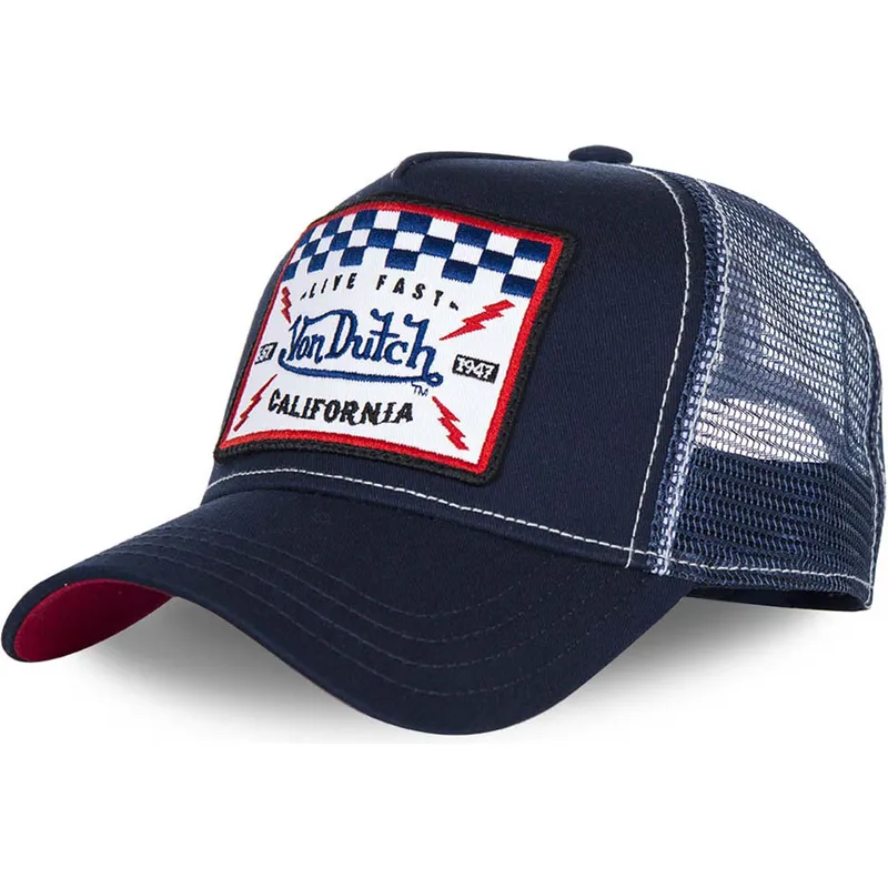 cappelli-curva-blu-marino-snapback-di-von-dutch