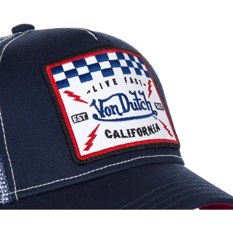 cappelli-curva-blu-marino-snapback-di-von-dutch