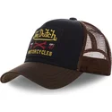 cappello-trucker-nero-e-marrone-square10-di-von-dutch