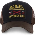 cappello-trucker-nero-e-marrone-square10-di-von-dutch