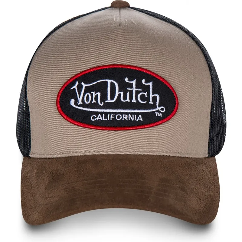 beige-truckerkeps-i-mocka-fran-von-dutch