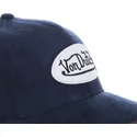 cappelli-curva-blu-marino-cinghia-regolabile-di-von-dutch