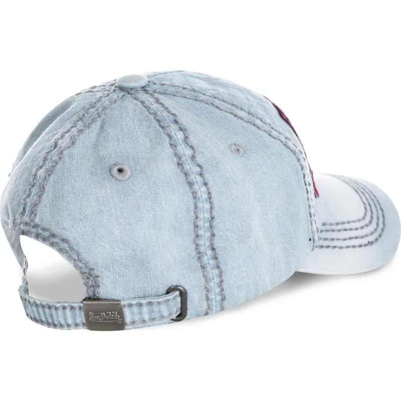 cappelli-curva-blu-cinghia-regolabile-di-von-dutch