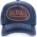 cappellino-curvo-blu-navy-regolabile-tim03-di-von-dutch