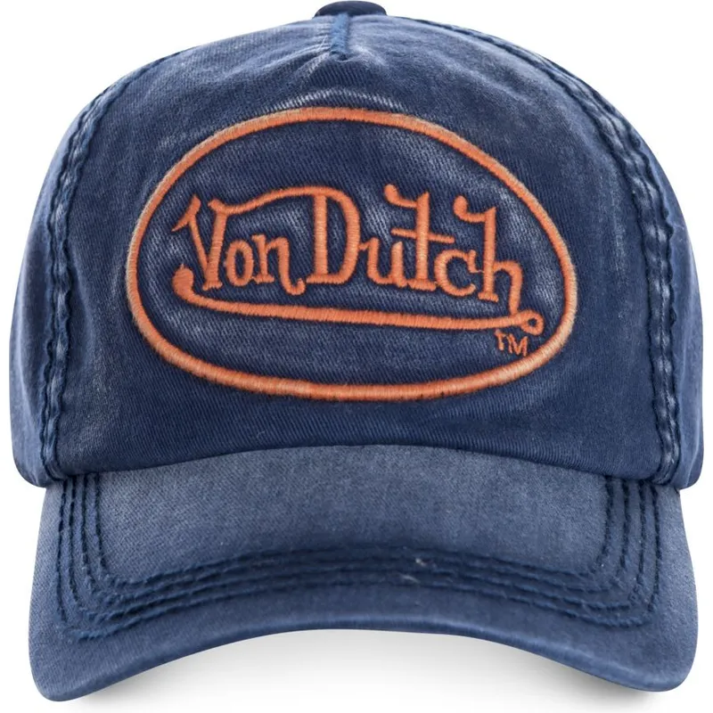 cappelli-curva-blu-marino-cinghia-regolabile-di-von-dutch
