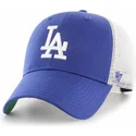 cappellino-trucker-blu-dei-los-angeles-dodgers-mlb-mvp-branson-di-47-brand