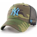 cappelli-curva-mimetizzazione-snapback-dei-new-york-yankees-mlb-di-47-brand