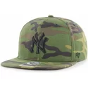 casquette-plate-camouflage-snapback-avec-logo-noir-new-york-yankees-mlb-captain-grove-47-brand