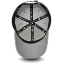 cappellino-grigio-curvo-regolabile-con-logo-grigio-dei-new-york-yankees-mlb-9forty-essential-di-new-era