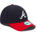 wyginieta-czapka-ciemnoniebieska-i-czerwona-z-regulacja-9forty-the-league-atlanta-braves-mlb-new-era