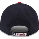 wyginieta-czapka-ciemnoniebieska-i-czerwona-z-regulacja-9forty-the-league-atlanta-braves-mlb-new-era