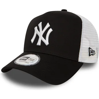 Sort Clean A Frame 2 trucker-kasket fra New York Yankees MLB fra New Era